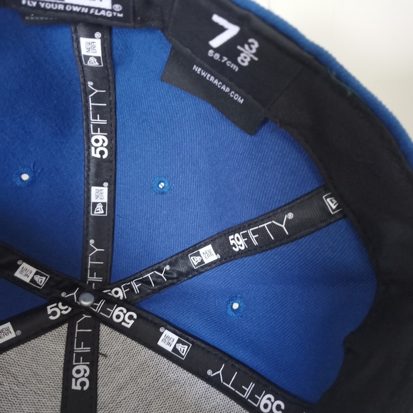 New Era 59Fifty Fitted Hat Size 7 3/8, 2015 Draft Collection for Indianapolis - Picture 2 of 6